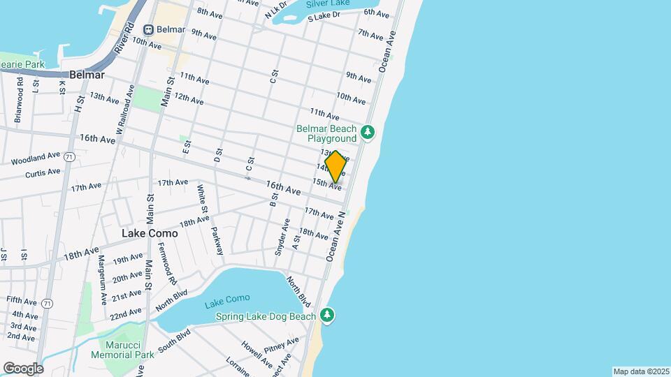1501 Ocean Ave Map and Location Details