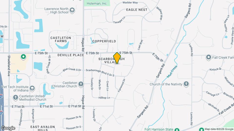 7405 Cotherstone Ct Mapa y Detalles de la Ubicación