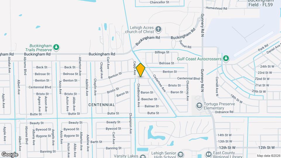 5134 Centennial Blvd Mapa y Detalles de la Ubicación