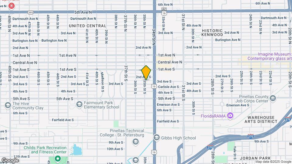 3433 3rd Ave S Mapa y Detalles de la Ubicación