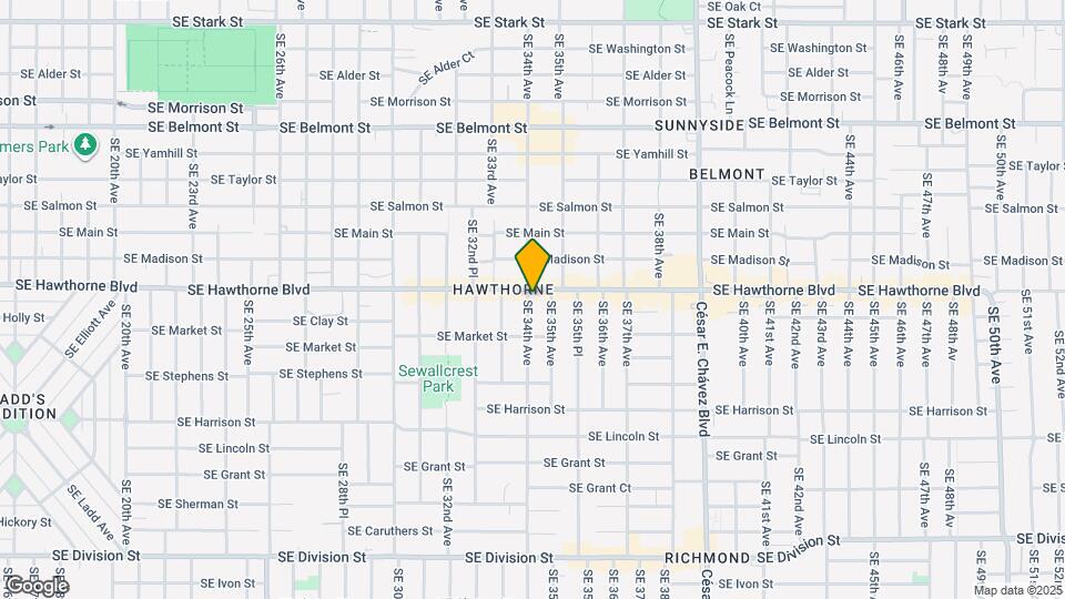 1510 SE 34th Ave Map and Location Details