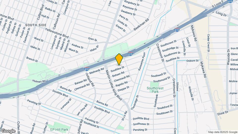 5405 Southlea St Map and Location Details