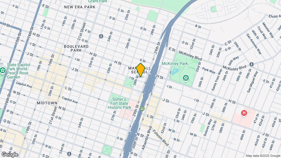 2815 I St, Unit 2 Map and Location Details