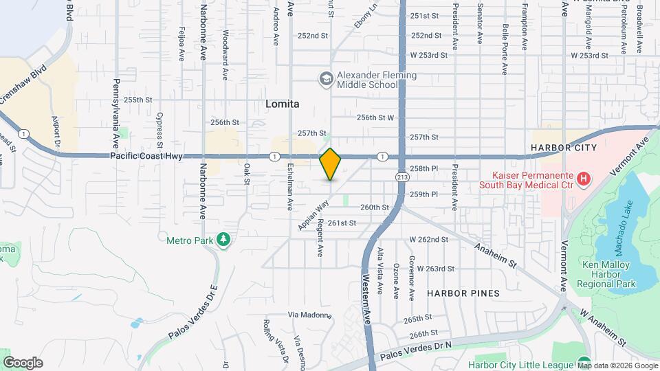 25903 Walnut St Apartments and Nearby Lomita Apartments For Rent