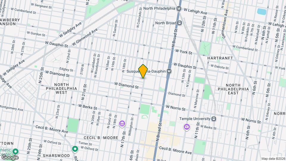 2124 N 16th St Mapa y Detalles de la Ubicación