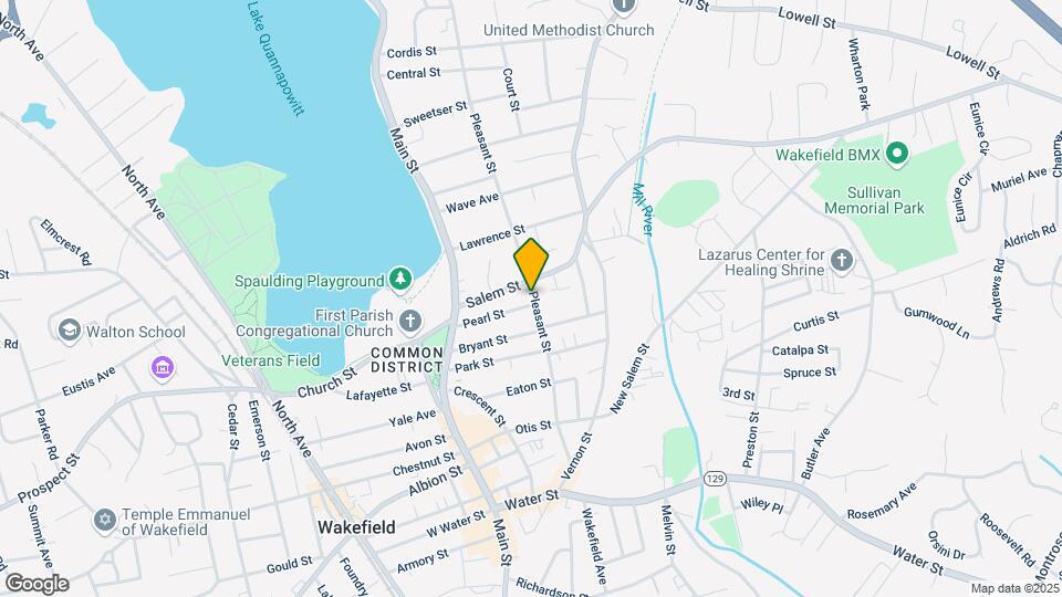 57 Pleasant St, Unit 1 Map and Location Details