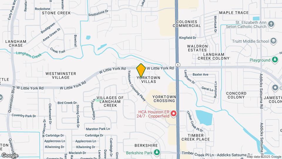 6118 Yorkglen Manor Ln Map and Location Details