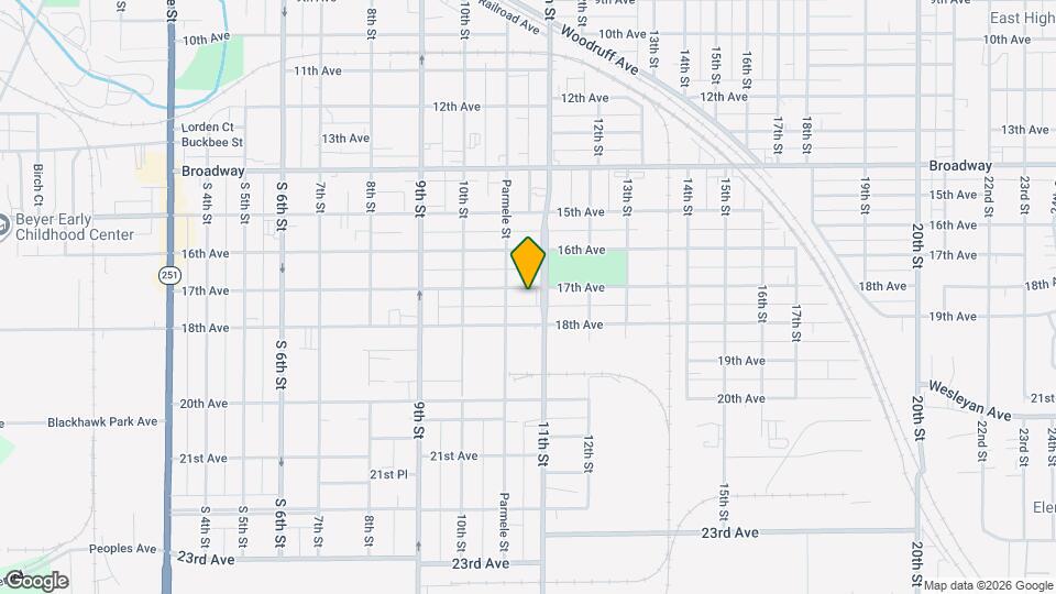 1519 17th Ave Map and Location Details