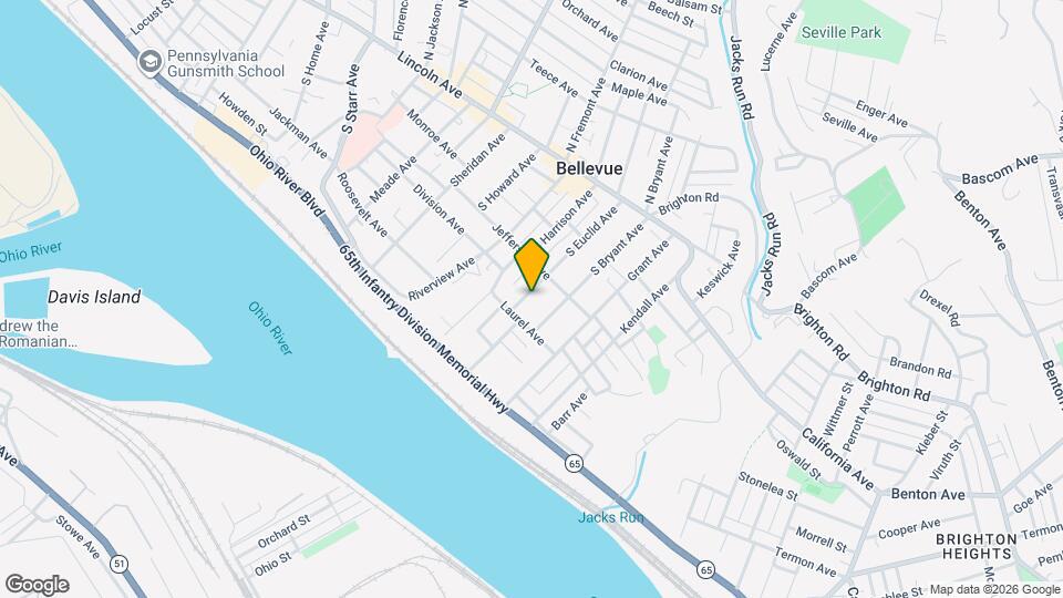 143 S Euclid Ave, Unit 1 Mapa y Detalles de la Ubicación