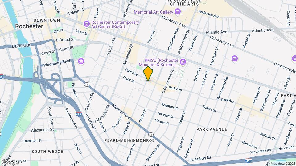 164-166-166 Meigs St Map and Location Details
