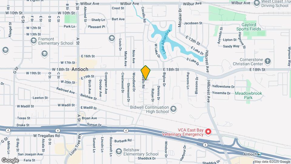 1837 Cavallo Rd Map and Location Details