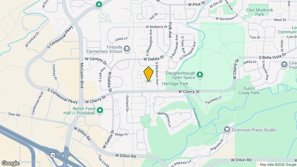 356 S Taft Ct Map and Location Details