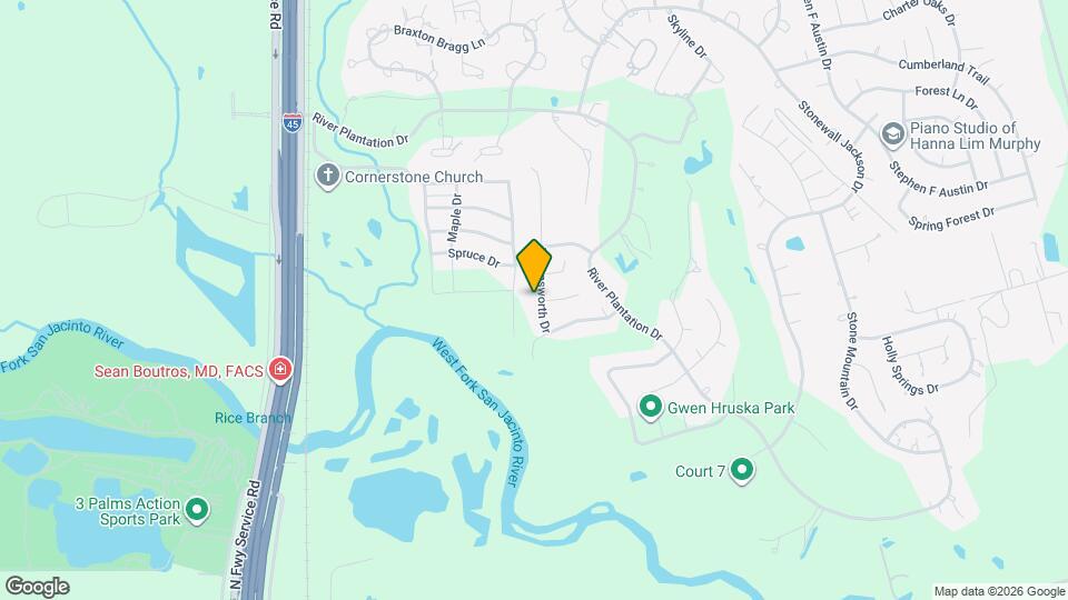 696 Ravensworth Dr Map and Location Details