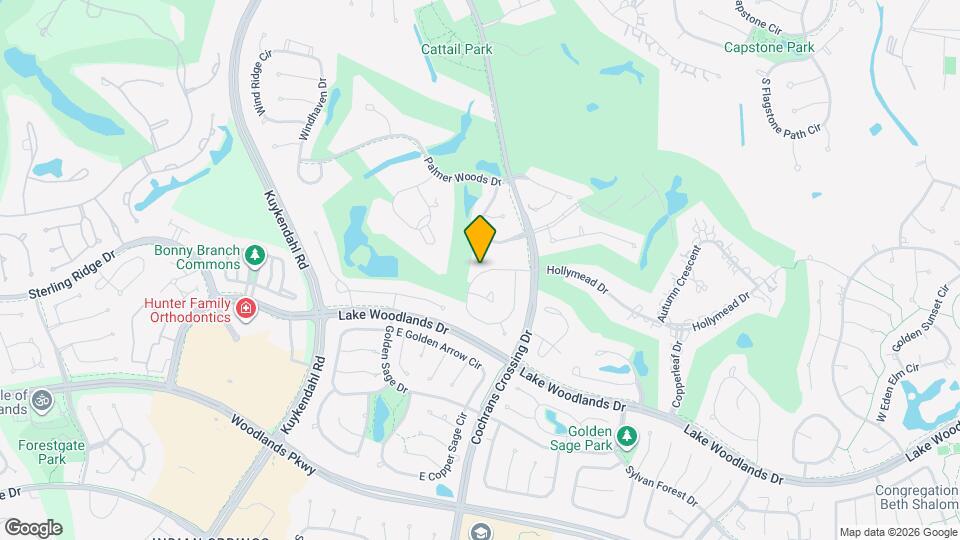 38 N Castlegreen Cir Map and Location Details