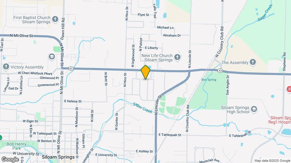 1206 Whipporwill Ln Map and Location Details