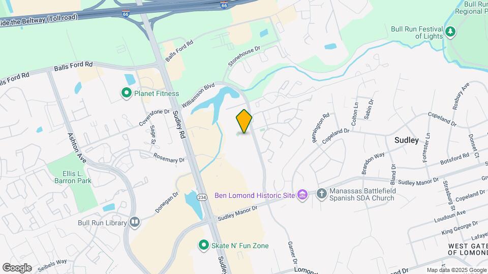 7410 Langholm Way Map and Location Details