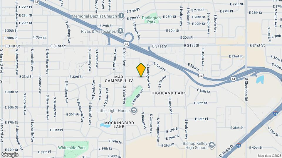 5102 E 33rd St Map and Location Details