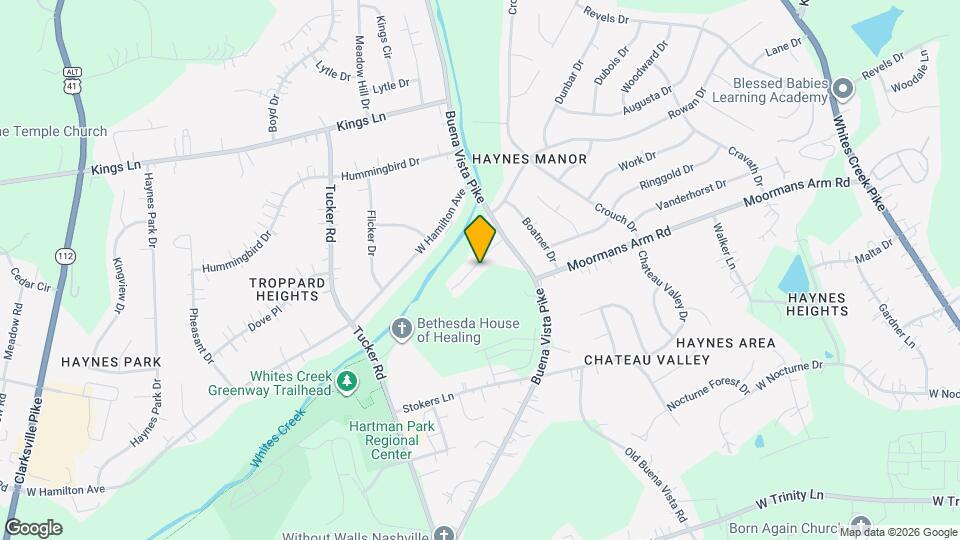 821 Hillmore Dr Map and Location Details