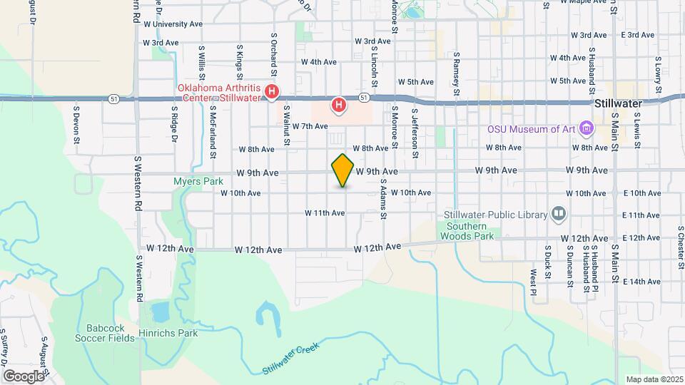 922 S Stanley St Map and Location Details
