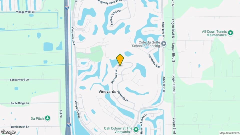 258 Monterey Dr Map and Location Details