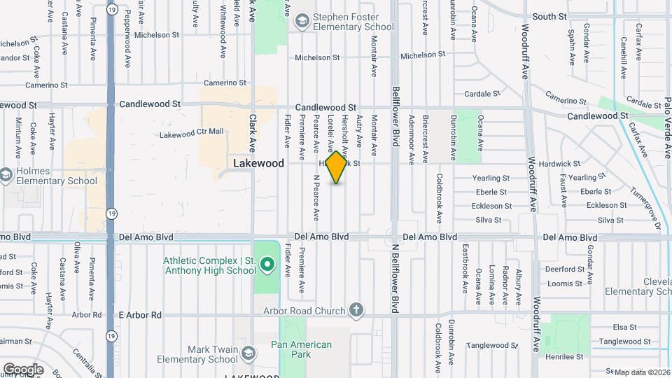 5016 Lorelei Ave Map and Location Details