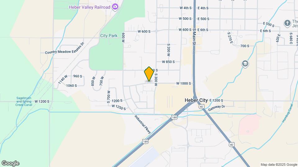 365 W 1000 S Map and Location Details