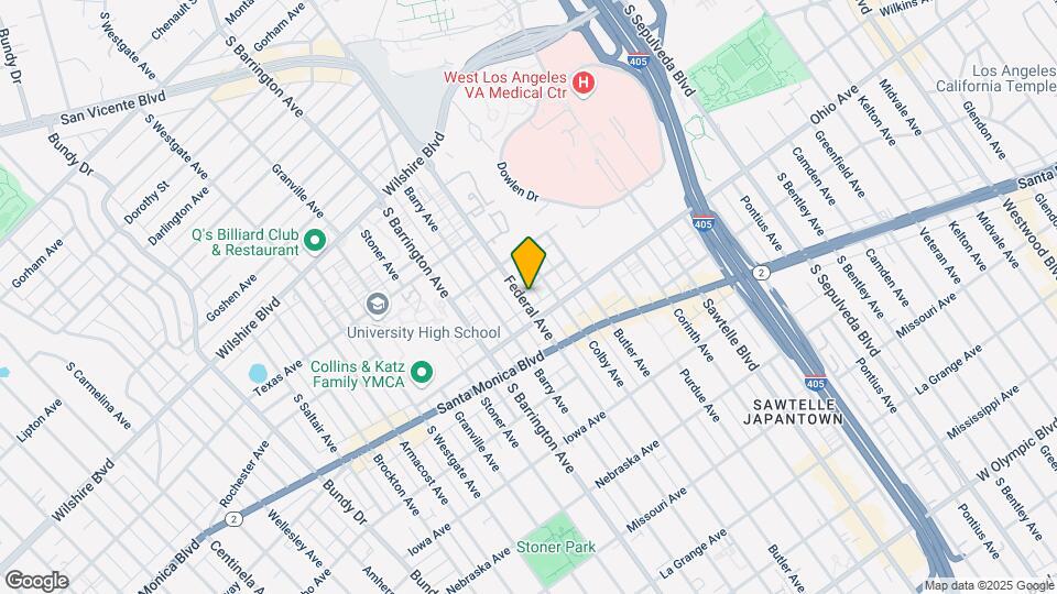 1446 Federal Ave Mapa y Detalles de la Ubicación