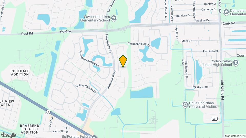 5418 Lilac Grove Ln Map and Location Details