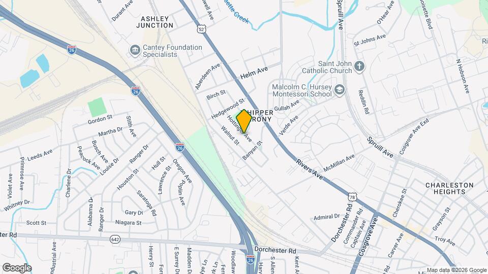 3831 Hottinger Ave Map and Location Details