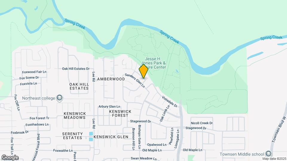 8154 Arrington Forest Ln Map and Location Details