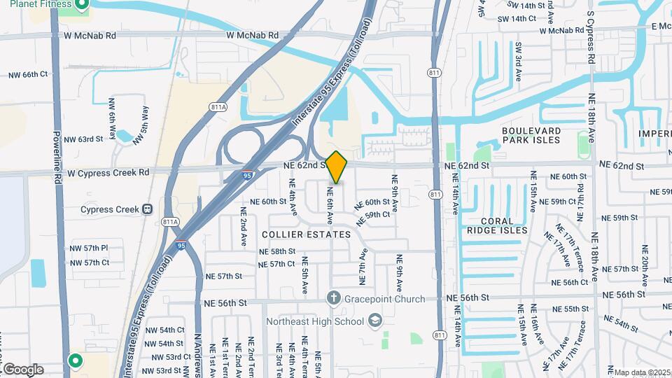 6030 NE 6th Ave Map and Location Details