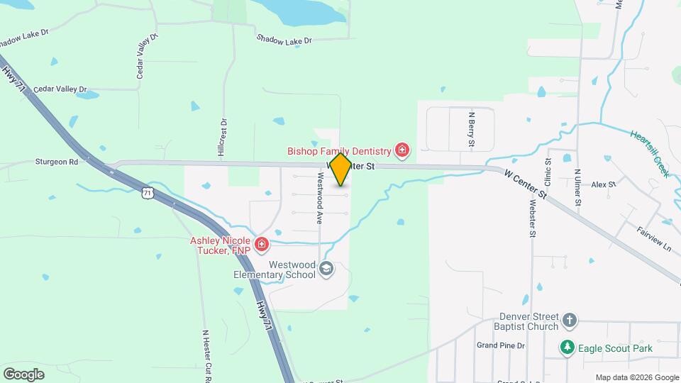 2106 Breckenridge Terrace Map and Location Details