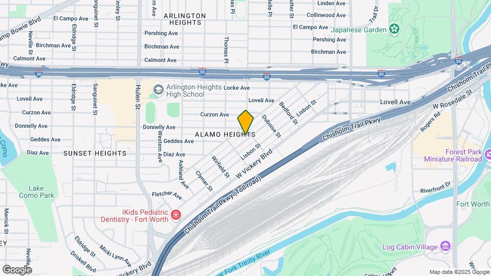 4108 Valentine St Map and Location Details