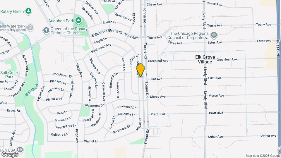 1031 Maple Ln Map and Location Details