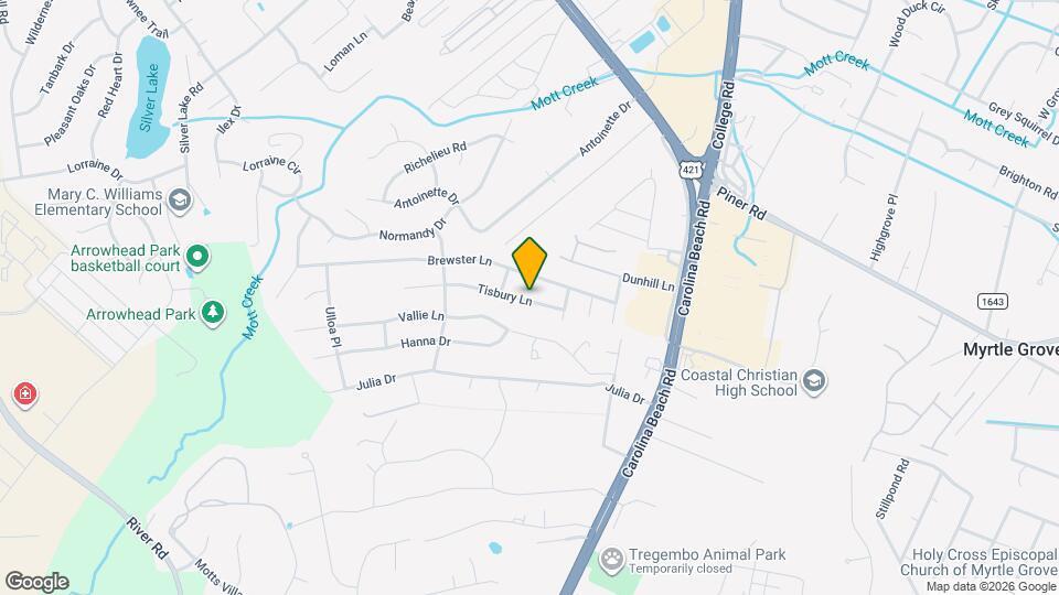 809 Tisbury Ln Map and Location Details