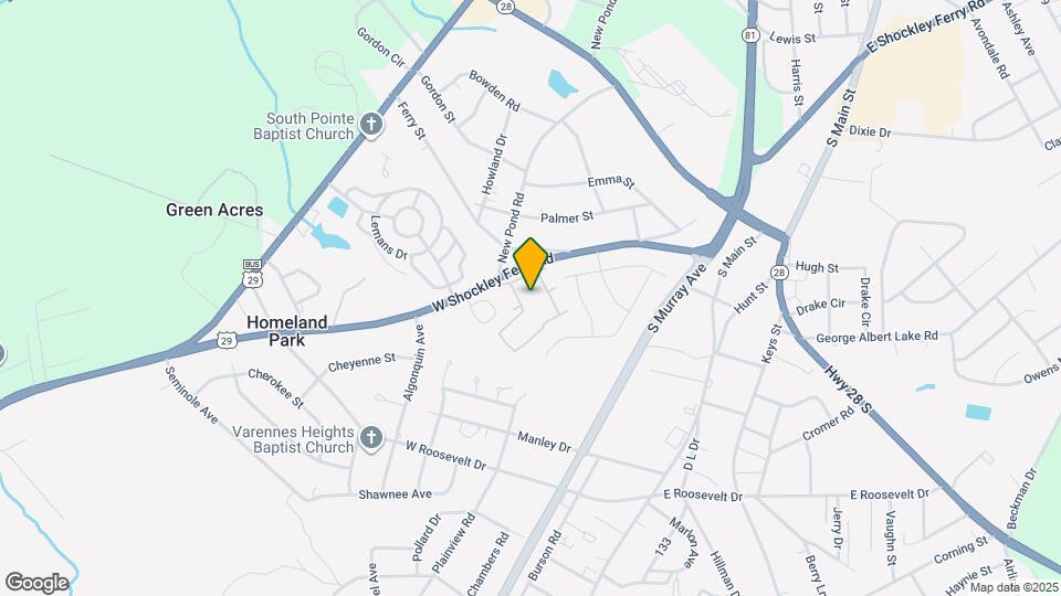 Shockley Terrace Map and Location Details