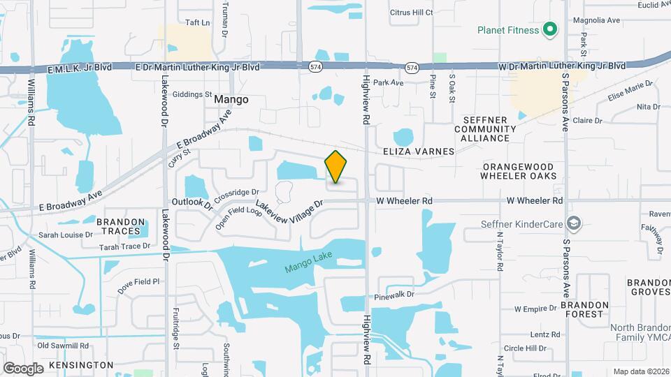 1416 Thistledown Dr Map and Location Details