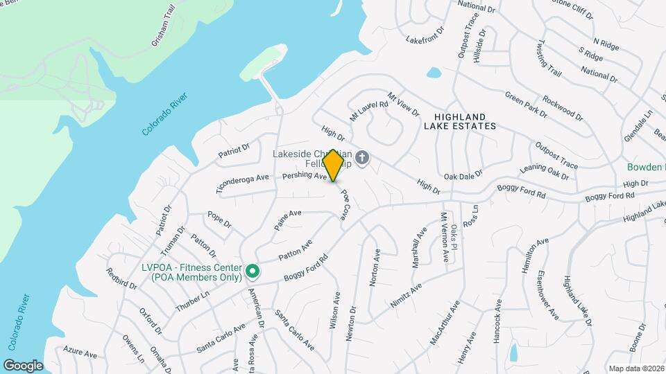 3210 Poe Cove Map and Location Details