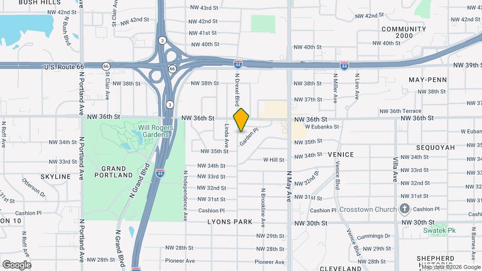 3612 N Drexel Blvd Map and Location Details