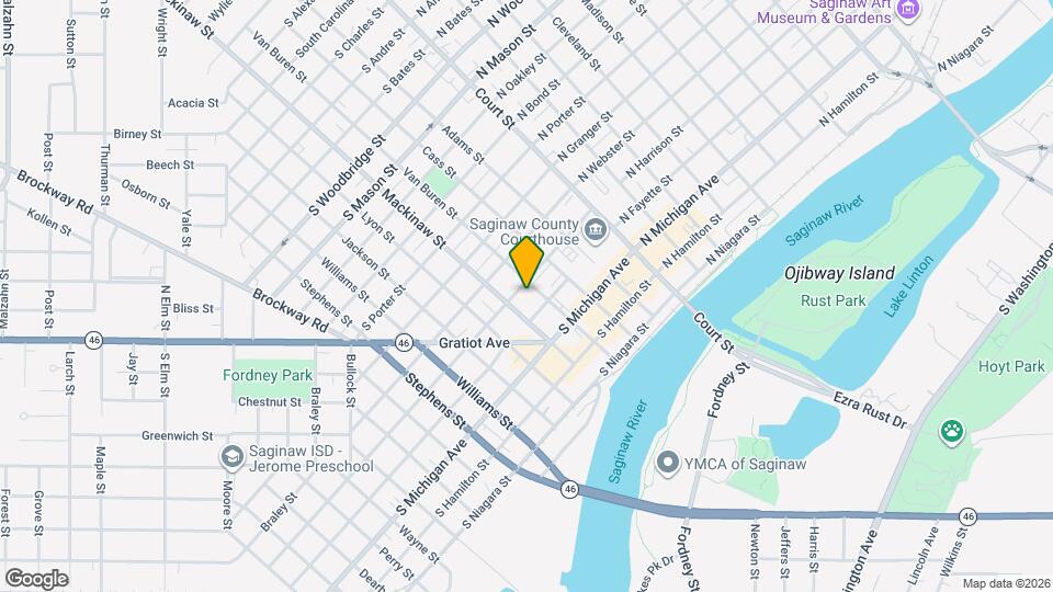 408 S Harrison St Map and Location Details
