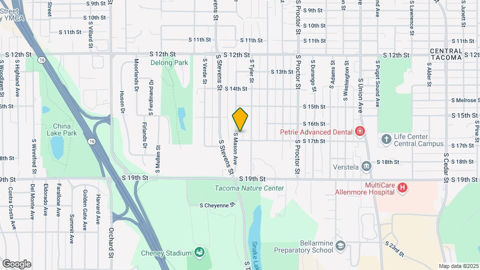 1615 S Mason Ave Map and Location Details