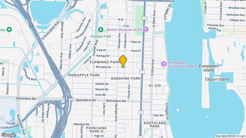 600 Biscayne Dr Map and Location Details