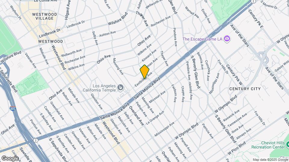 10620 Eastborne Ave Map and Location Details