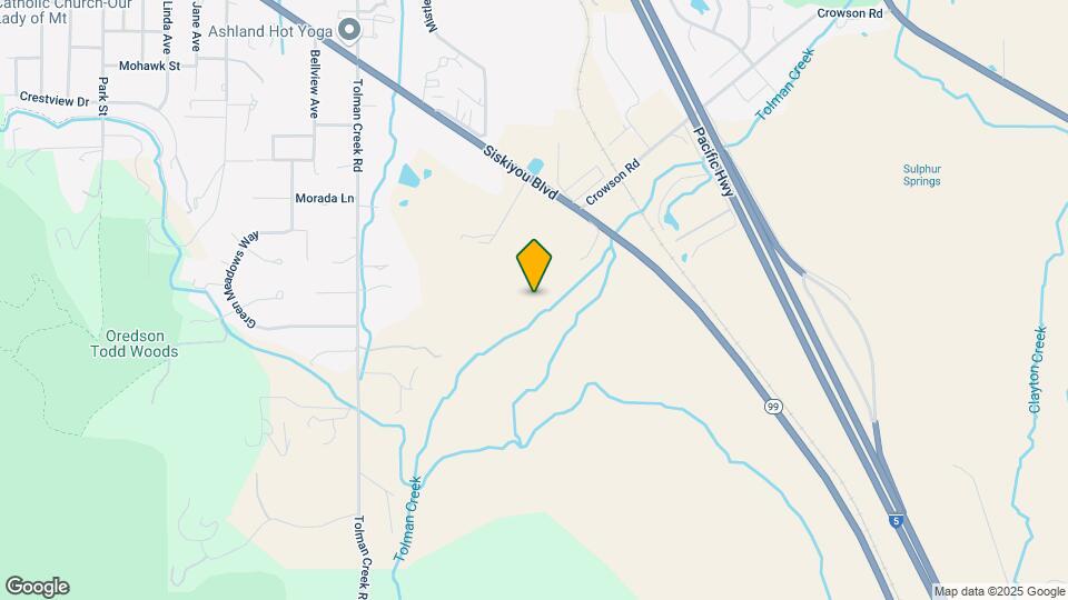 2784 Siskiyou Blvd Map and Location Details