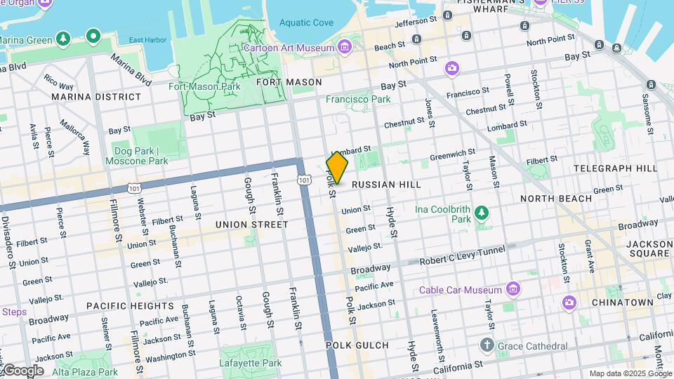 2506 Polk St Map and Location Details