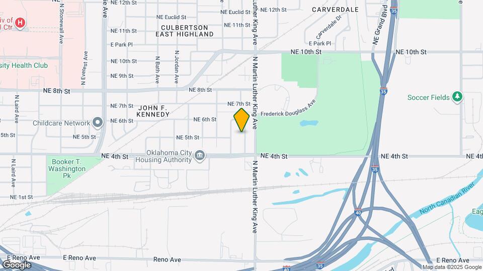 601 N Wisconsin Ave Map and Location Details