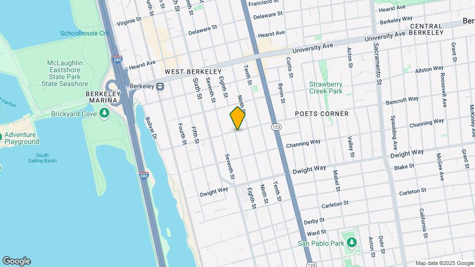 2301 8th St Map and Location Details
