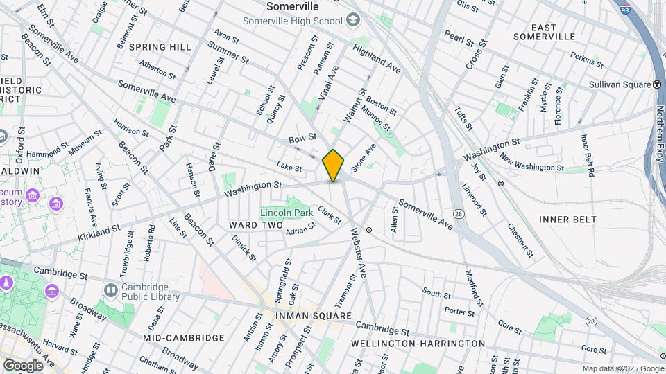 264 Washington St, Unit #277 - 1 Mapa y Detalles de la Ubicación