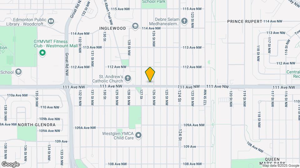 11108 126 St NW Map and Location Details