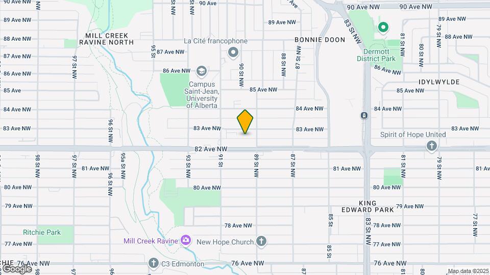 8915-8983 83 Ave NW Map and Location Details